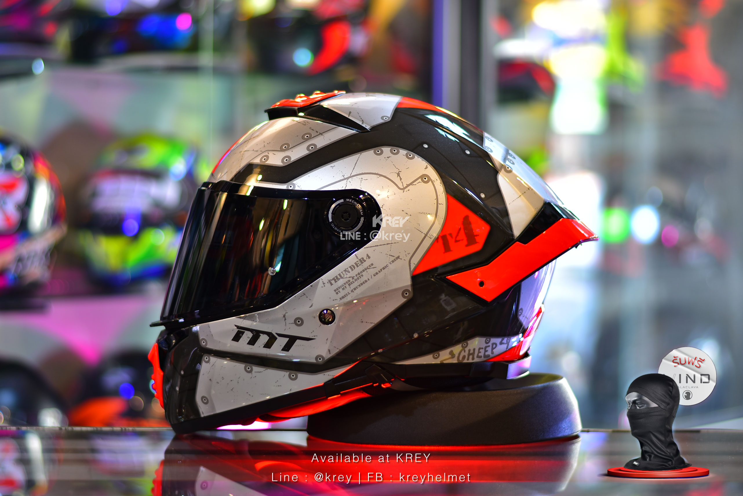 MT model THUNDER 4 SV CHEEP GLOSS RED