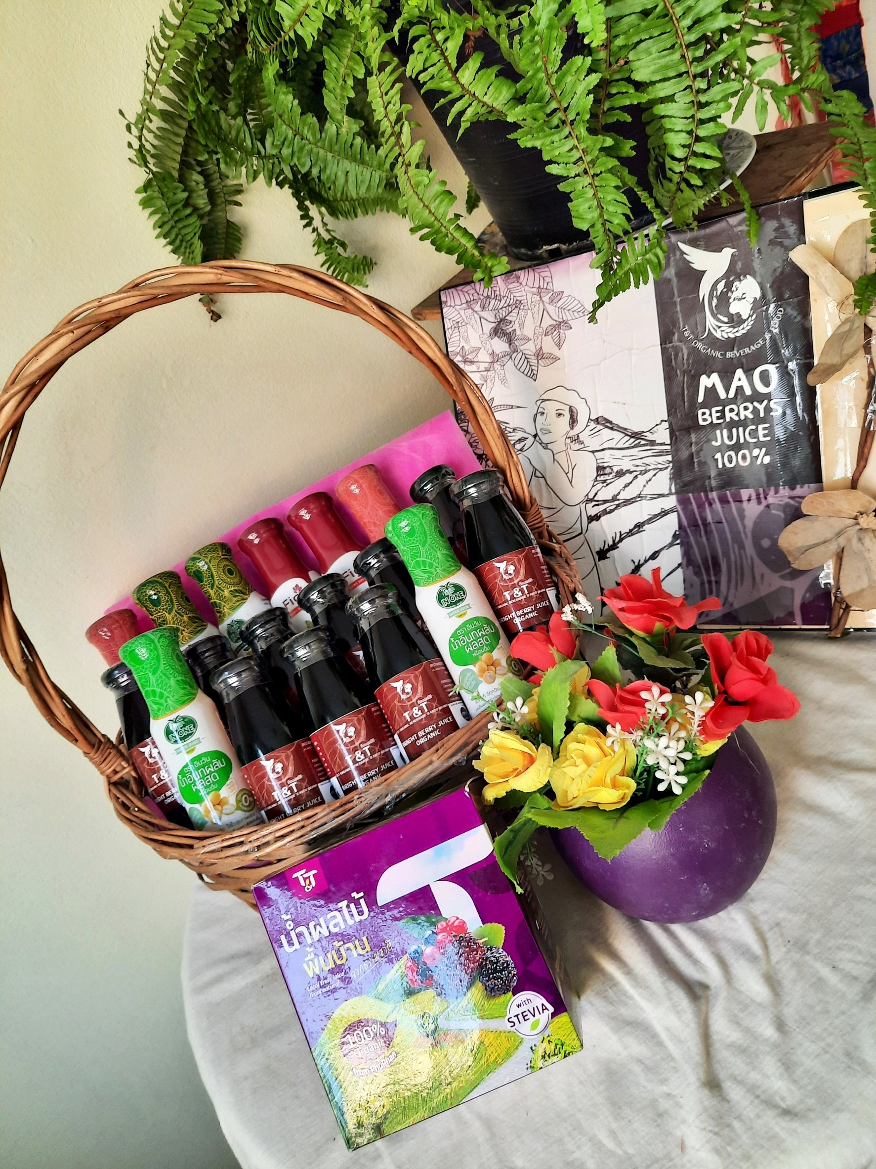 มอบความรักมอบสุขภาพกับตระกล้าน้ำผลไม้อินทรีย์จากมะเม่า