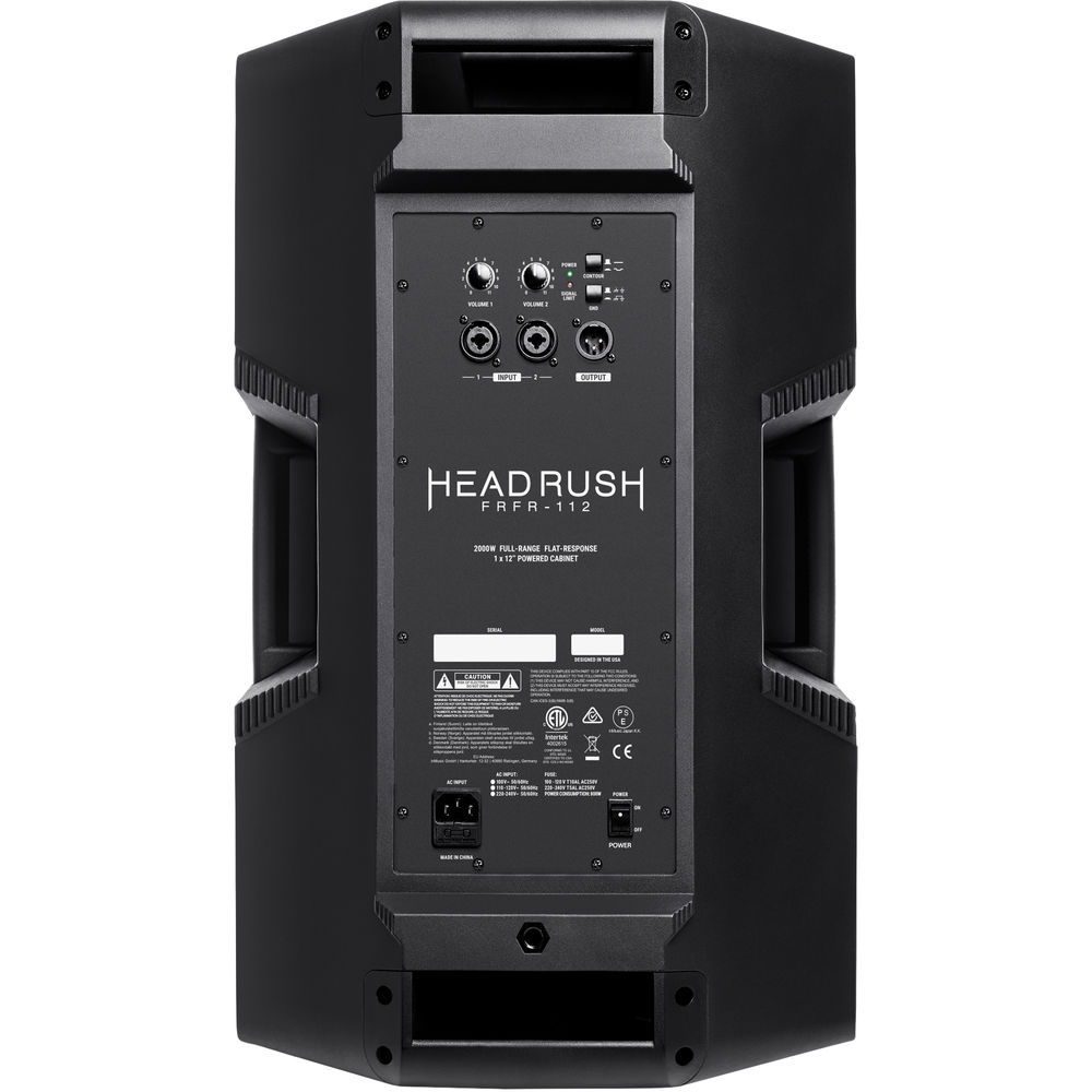 HeadRush FRFR-112 *ของแท้รับประกันศูนย์* ลำโพง Full Range 12 นิ้ว, 2000 วัตต์ สำหรับเครื่องดนตรี ฯลฯ
