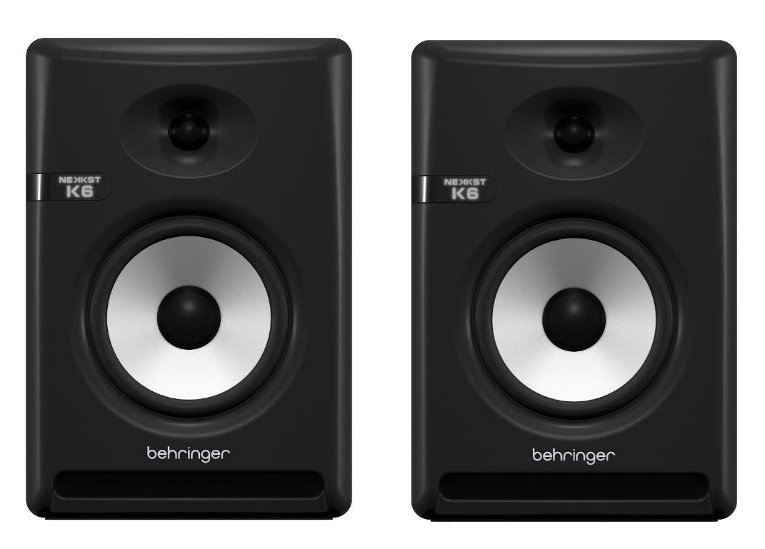 Behringer Nekkst K6 (คู่/Pair) *ของแท้รับประกัน 1ปี* ลำโพงสตูดิโอแบบ Active 2 ทาง, ขนาด 6.5 นิ้ว, 150 วัตต์, รองรับ XLR, TRS, RCA