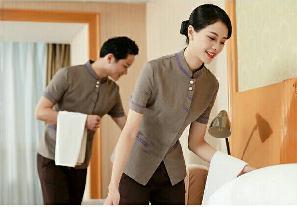 เสื้อแม่บ้าน พ่อบ้าน พนักงานทำความสะอาด