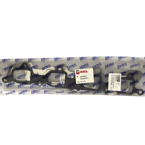 ประเก็นไอดีไอเสีย NISSAN YD25DDTI / D40 / NAVARA / นิสสัน นาวาร่า / แบบเหล็ก / ยี่ห้อ SKL / Gasket manifold in-ex / ปะเก็นไอดีไอเสีย