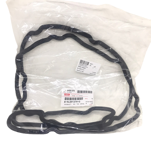 (แท้ศูนย์) ยางฝาวาล์ว / ประเก็นฝาวาล์ว ISUZU 6HH1 / 6HK1 / FTR33 / อีซูซุ / 8-94391379-0 / Valve rocker cover / Gasket HD TO COVER / ISUZU