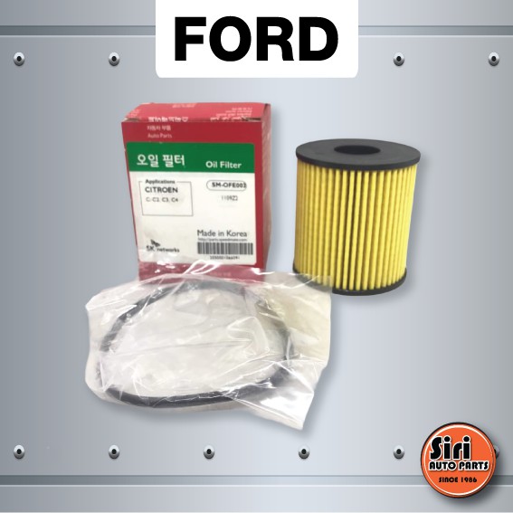 กรองเครื่อง, ไส้ กรอง น้ำมันเครื่อง, ไส้กรองน้ำมันเครื่อง Ford Focus 2.0 TDCi ดีเซล, Mini N16 R55/56 ฟอร์ด โฟกัส มินิ (Speedmate SM-OFE003)