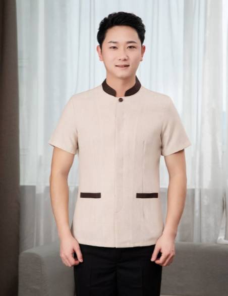 เสื้อแม่บ้าน ชุดพนักงานทำความสะอาด ชุดแม่บ้าน