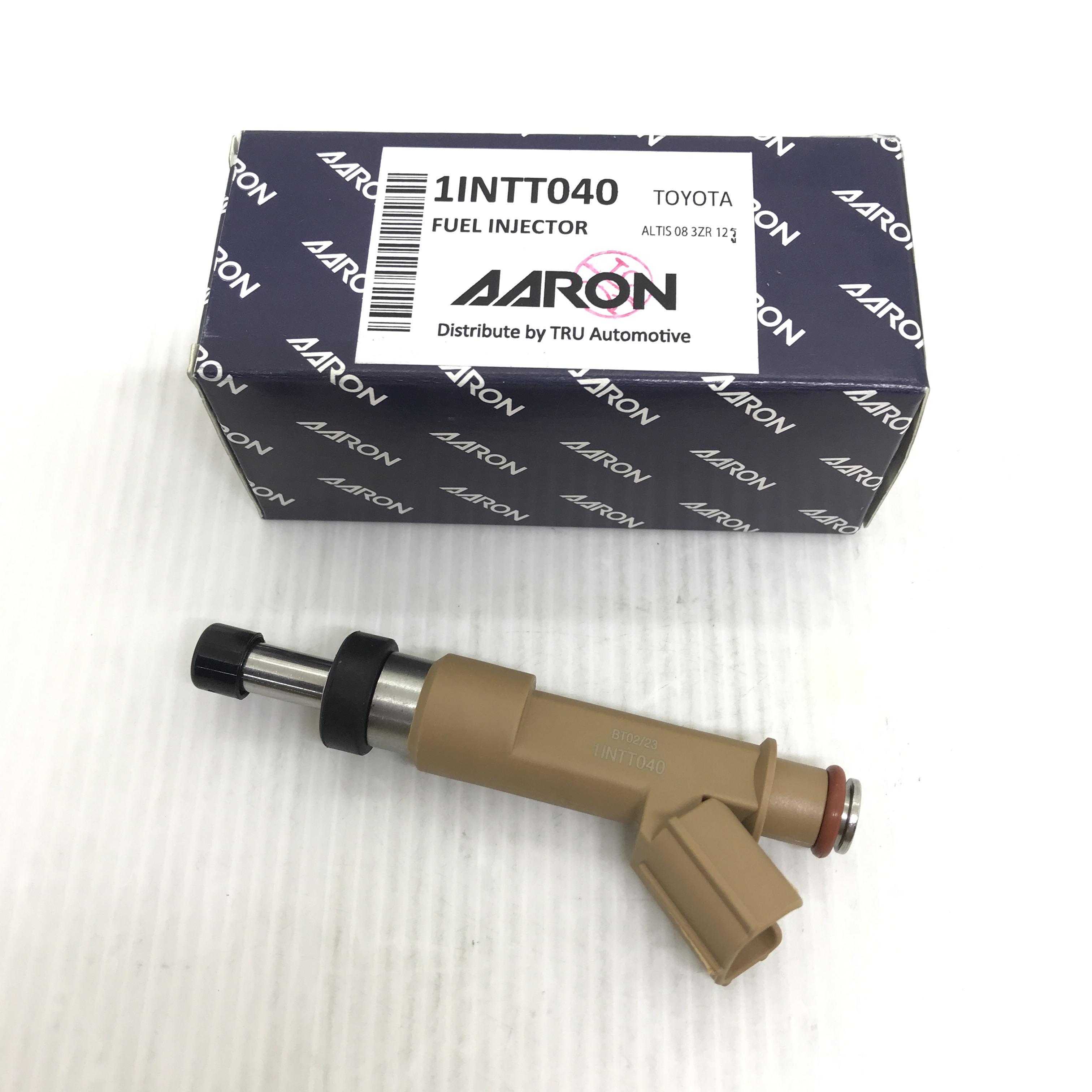 หัวฉีด TOYOTA ALTIS' 2008 / Dual 3RZ โตโยต้า อัลติส เบอร์ 1INTT040 ยี่ห้อ AARON (Fuel injector)