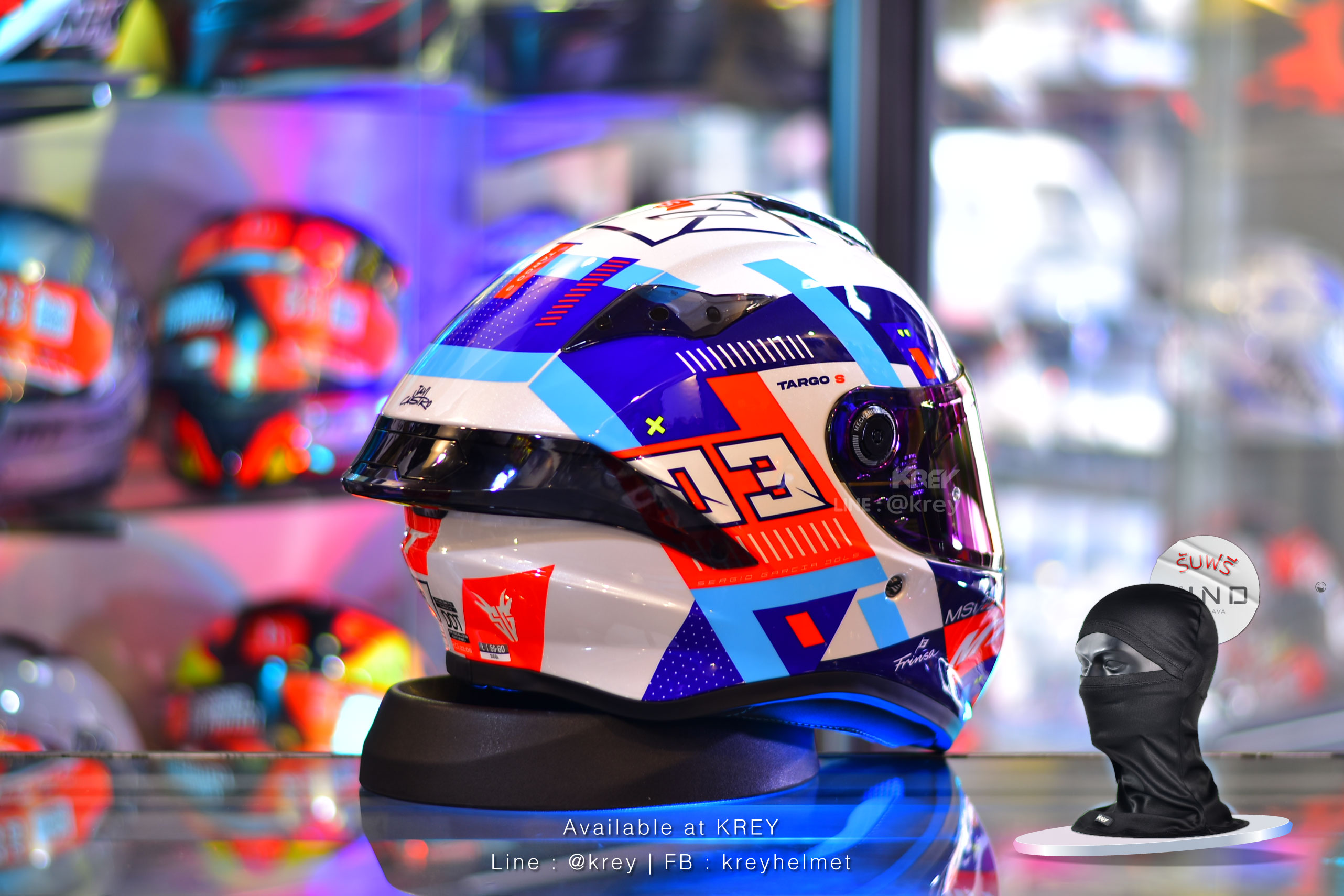 MT model TARGO S SERGIO GARCIA GLOSS BLUE