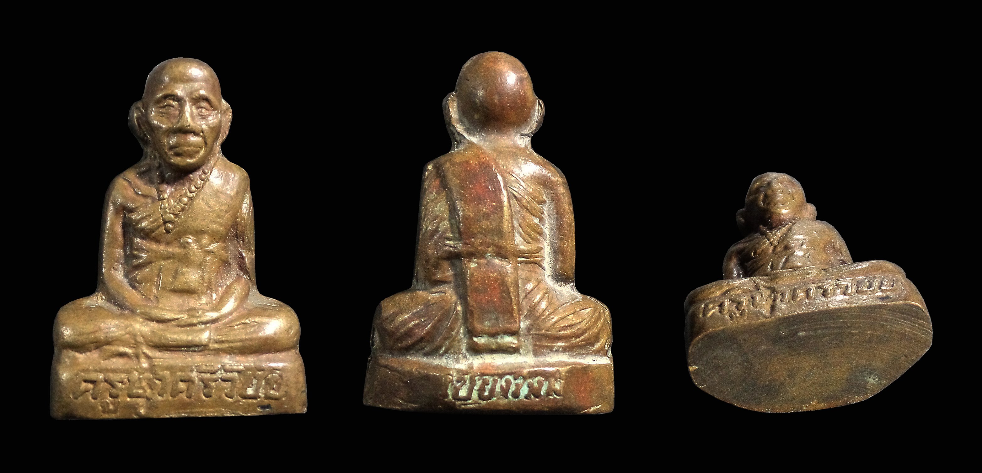 รูปหล่อปั้มครูบาศรีวิชัย วัดพระธาตุดอยสุเทพ จ.เชียงใหม่ ปี 2500