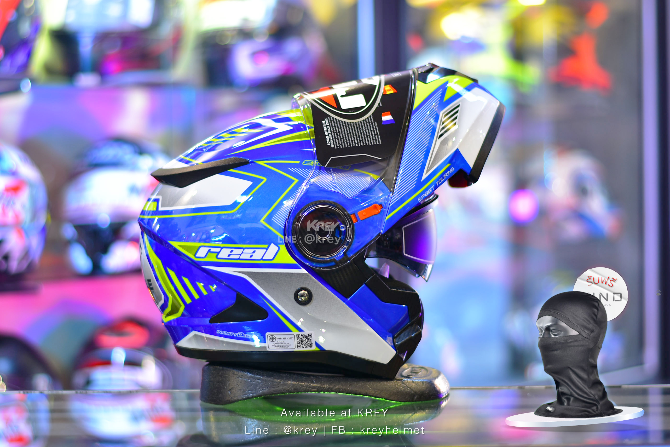 Real model Storm Eagle Force Blue Yellow