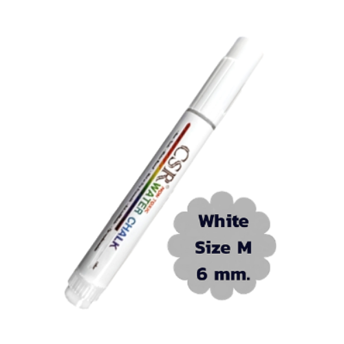 ปากกาไวท์บอร์ด CSR Water Chalk Size M (White) ปากกาชอล์กน้ำขนาด M สีขาว