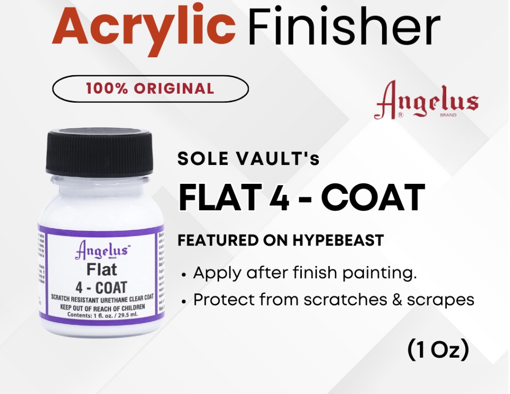 Angelus Acrylic Finisher น้ำยาเคลือบพื้นผิว