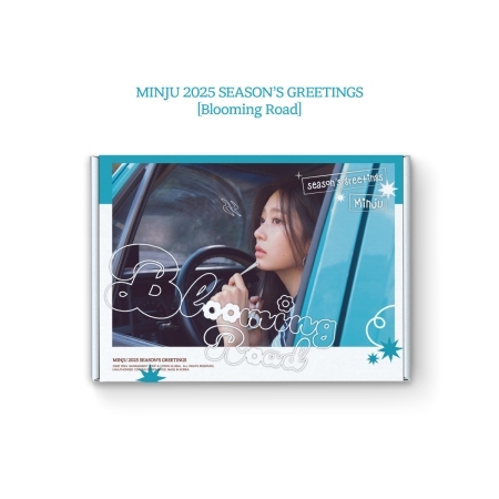 ( Pre-Order ) KIM MINJU SEASON`S GREETINGS 2025 [Blooming Road] ** จำนวนจำกัด ** ** สั่งเกิน 1 ชิ้นบวกค่าส่งเพิ่มชิ้นละ 20 บาท เนื่องจากสินค้าหนัก ** วางจำหน่าย 31 / 12 / 2024