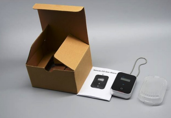 เครื่องตรวจจับ วัดค่า และแจ้งเตือน ก๊าซคาร์บอนมอนอกไซด์ แบบพกพา COD (carbon monoxide detector)