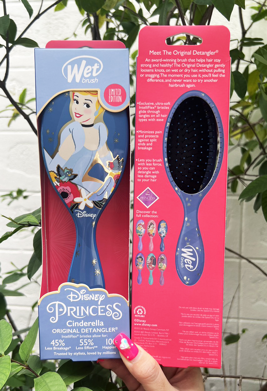 ซินเดอเรลล่า Wet Brush Original Detangler Brush Ultimate Disney Princess Cinderella