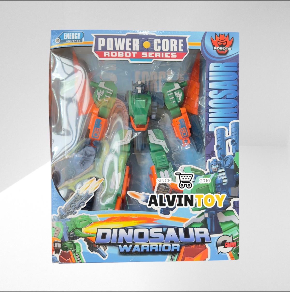 หุ่นยนต์ประกอบร่าง ตัวใหญ่ Power Core แปลงร่างเป็นไดโนเสาร์ แปลงร่างเป็นหุ่นยนต์ ของเล่นหุ่นยนต์แปลงร่าง