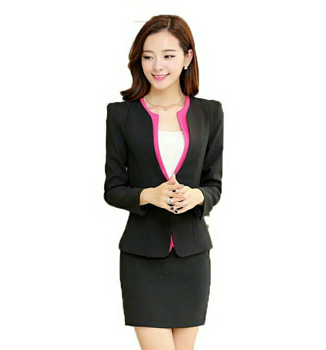 ชุดสูท ชุดออฟฟิศ ชุดพนักงานต้อนรับ