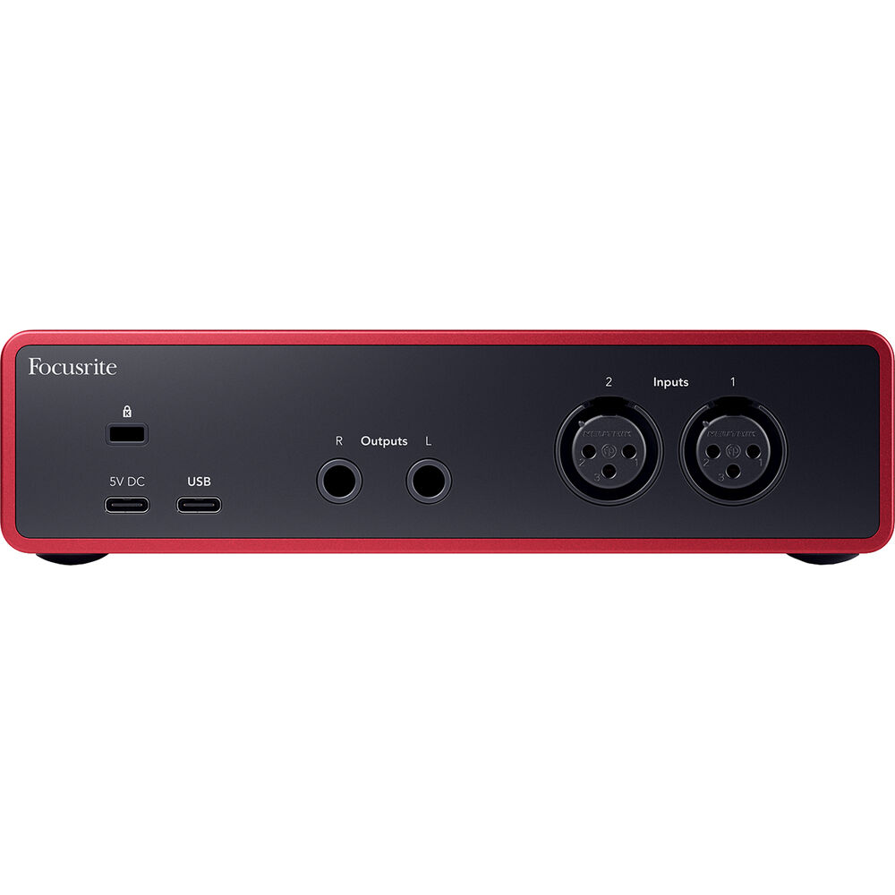 Focusrite Scarlett 2i2 (4th Gen) *ของแท้ประกัน 1ปี* USB-C Audio Interface ออดิโอ อินเตอร์เฟส, iOS/ Mac/ PC