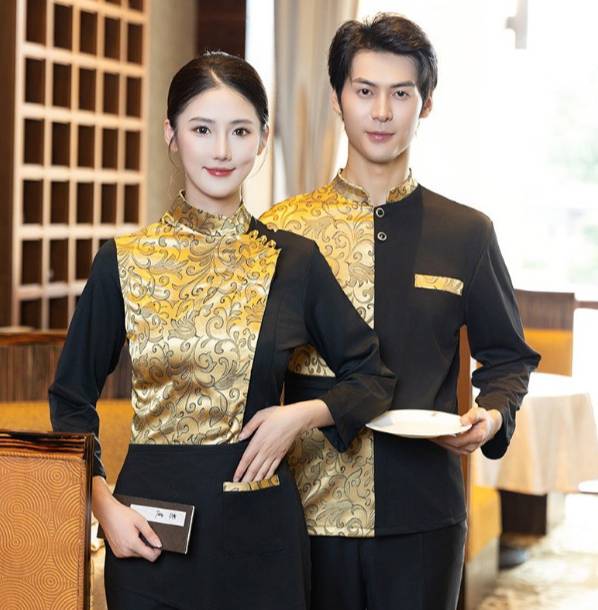 ชุดพนักงานเสริฟ ชุดพนักงานร้านอาหารไทย โรงแรม รีสอร์ท