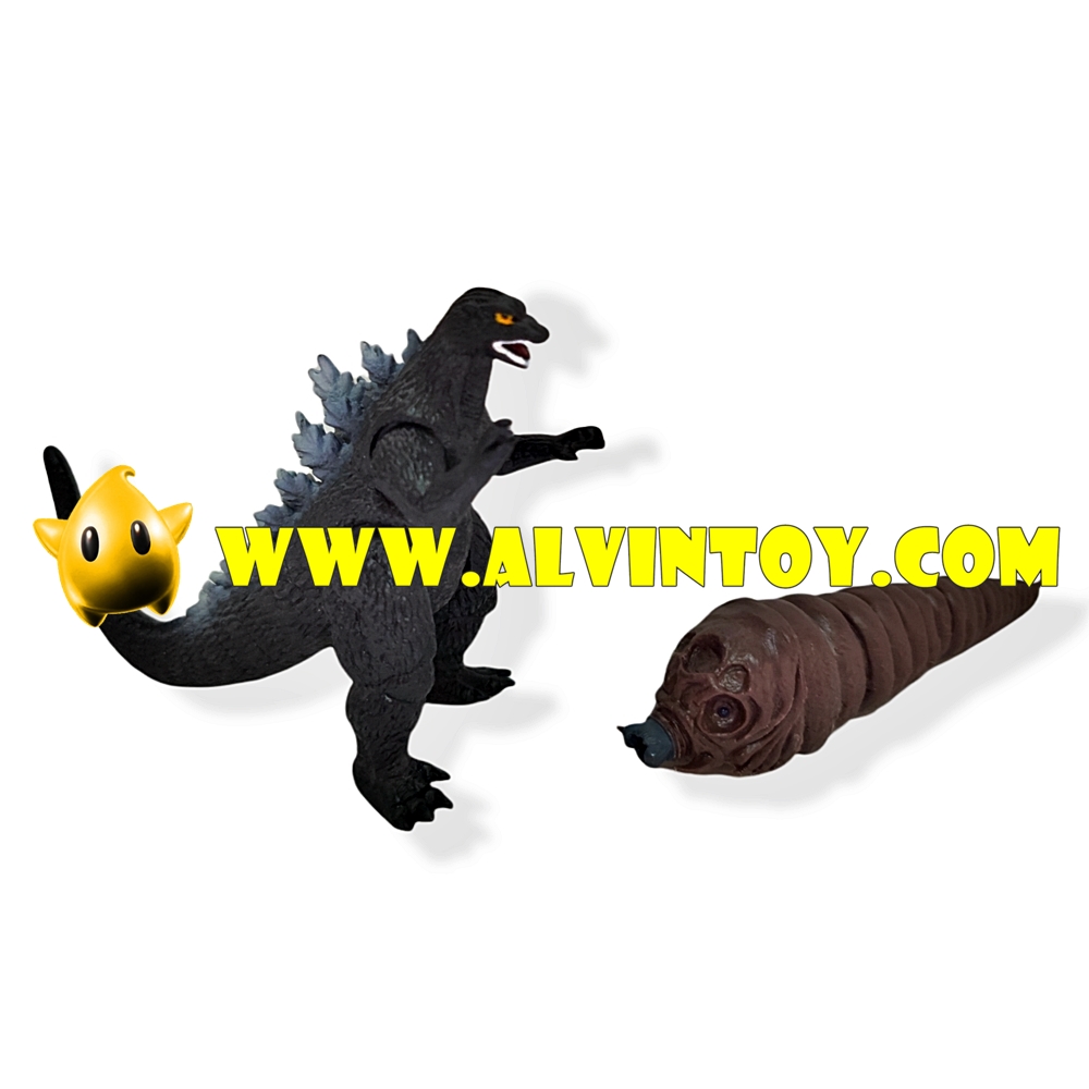 โมเดล Godzilla - ก็อตซิลล่า 8 cm. 5 ตัว