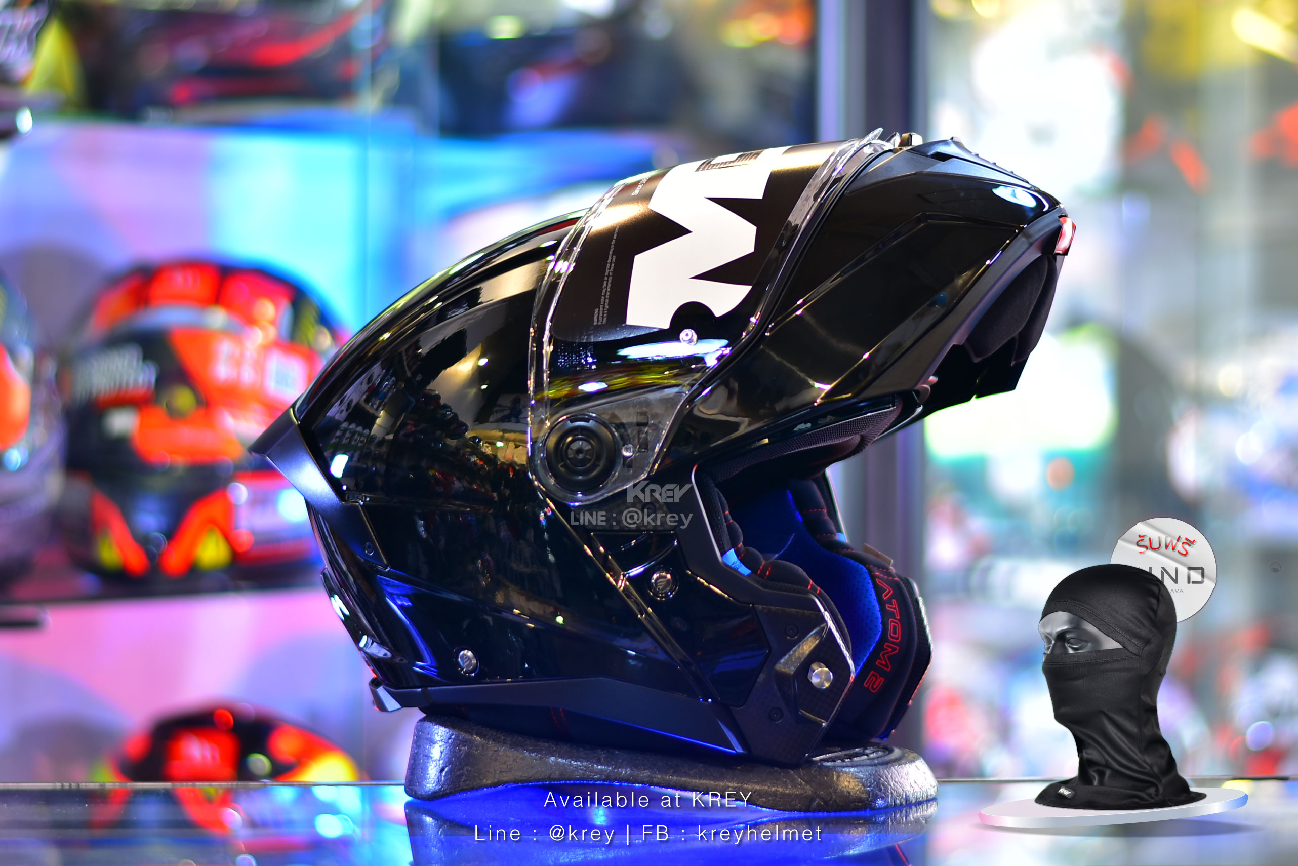 MT model ATOM 2 SV PURE GLOSSY BLACK