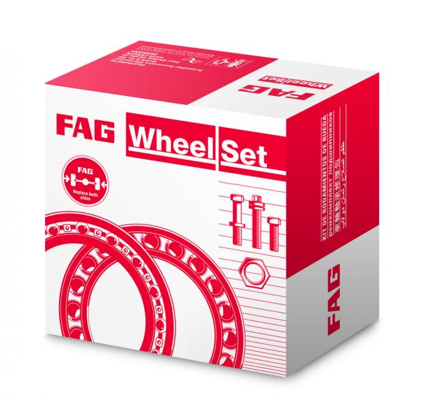 ลูกปืนล้อหลัง BMW F10 (520d, 525d) "FAG" / 33406850156