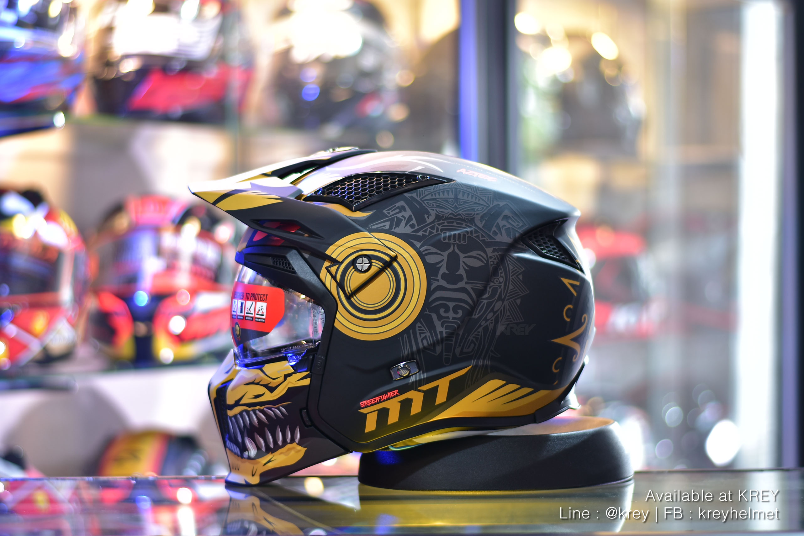 MT model STREETFIGHTER SV : AZTEC MATT YELLOW