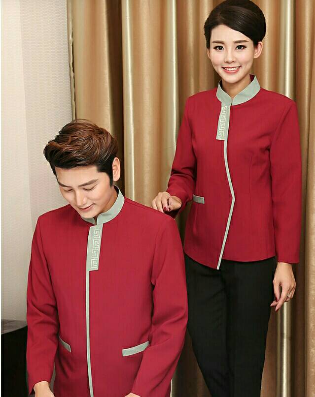 เสื้อแม่บ้าน พ่อบ้าน พนักงานทำความสะอาด