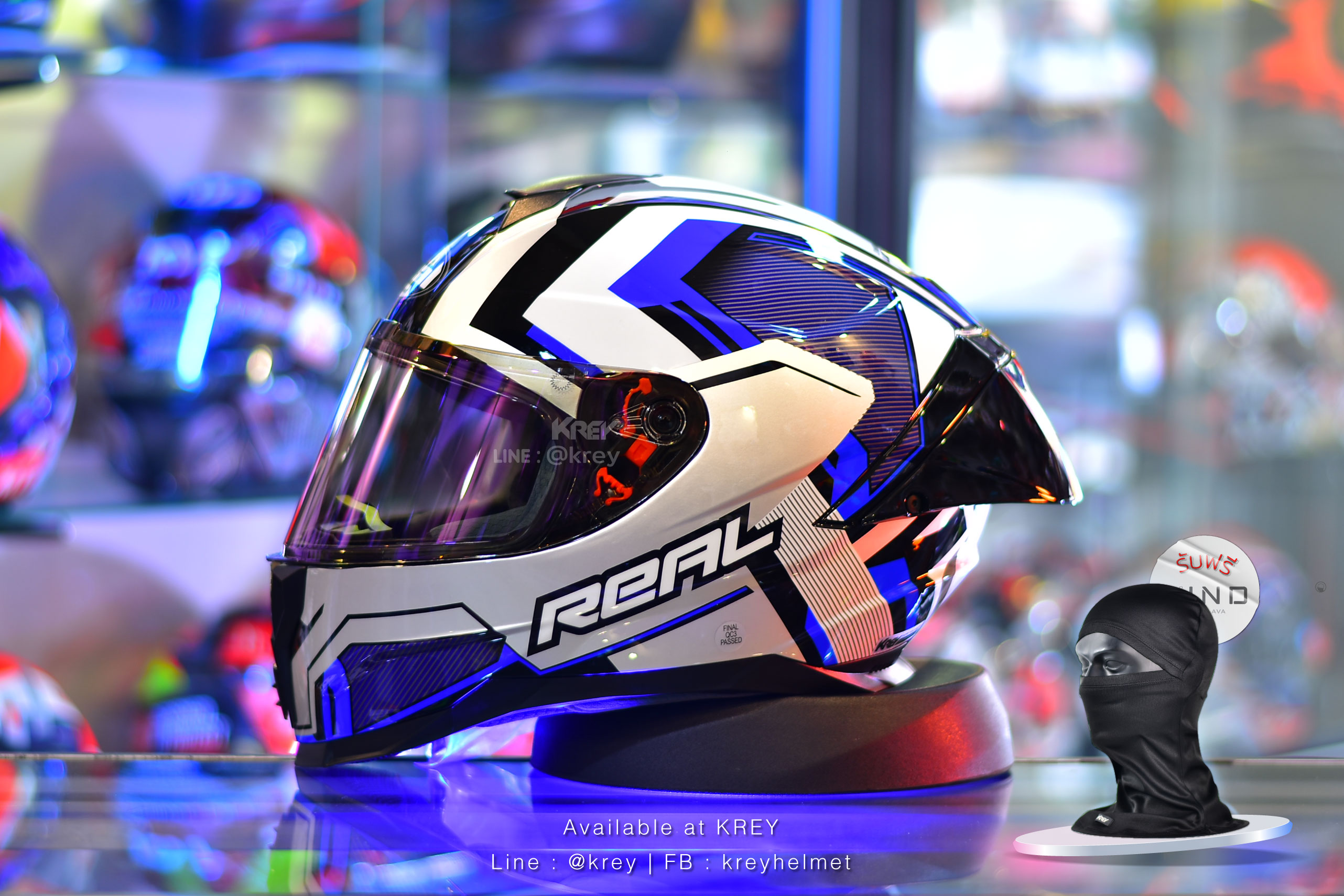 Real model Falcon Cyberwave Grey Blue