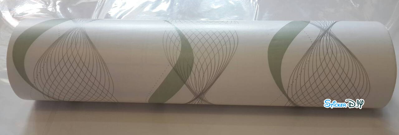 (หน้ากว้าง45cm.xยาว10m.) Wallpaper sticker วอลเปเปอร์แบบกาวในตัว Pattern WP1372