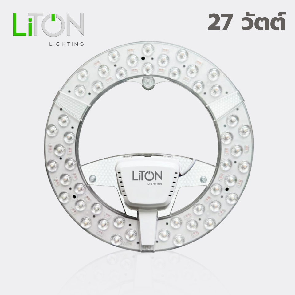 แผงไฟ LED 27W Warm แสงเหลือง Liton