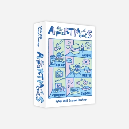 ( Pre-Order ) ARTMS SEASONS GREETINGS 2025 [APARTMENTS] ** สั่งเกิน 1 ชิ้นบวกค่าส่งเพิ่มชิ้นละ 20 บาท เนื่องจากสินค้าหนัก ** จำนวนจำกัด ** วางจำหน่าย 20 / 12 / 2024