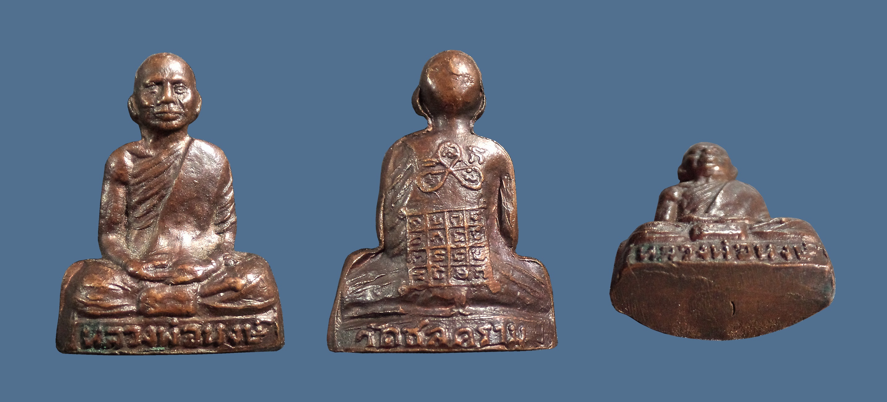 รูปหล่อรุ่นแรก หลวงพ่อหงษ์ วัดชลคราม จ.สุราษฎร์ธานี ปี2516