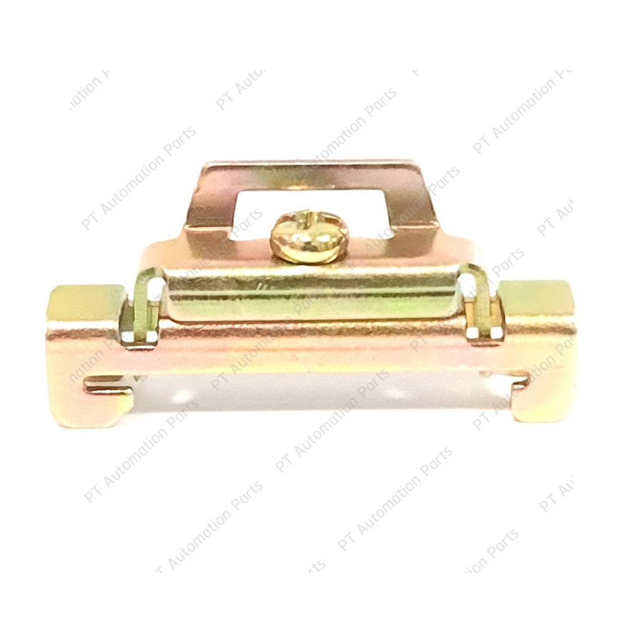 (แพ็ค/10ชิ้น) สต๊อปเปอร์โลหะ ตัวล็อคเทอร์มินอล บล็อก ตัวล็อครางปีกนก ตัวล็อคปิดท้ายอุปกรณ์ที่ติดตั้งบนราง ขนาด 35mm Terminal End Plate Stopper DIN Rail