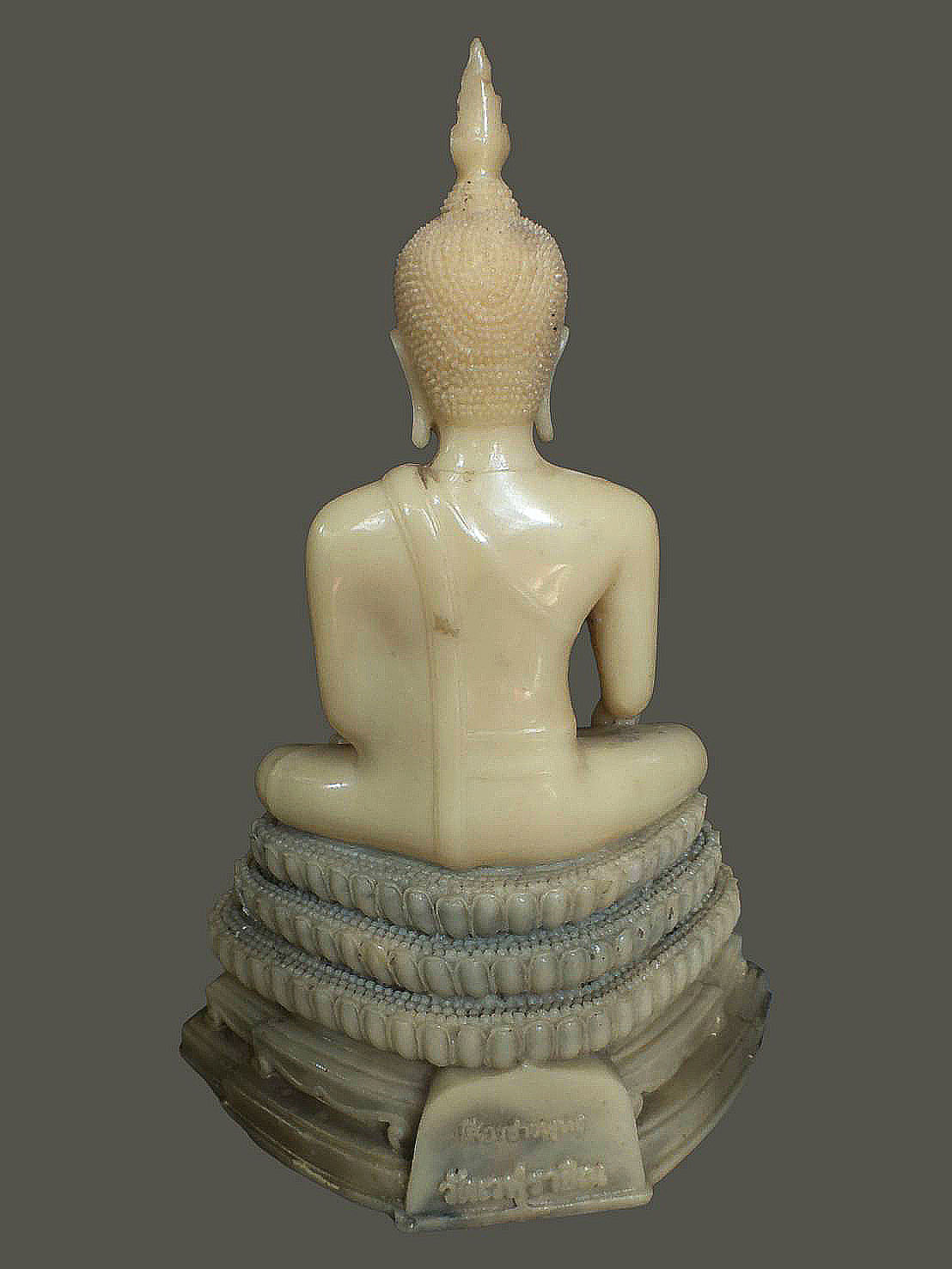 พระบูชาสามสมัย วัดเวฬุราชิน ธนบุรี กทม. เนื้อเรซิ่น พิธีใหญ่ ขนาดสูง 8 นิ้ว กว้าง 6 นิ้ว