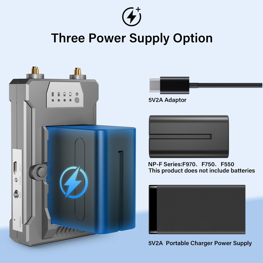 VRRiiS Pro 900S set อะแดปเตอร์รับส่งสัญญาณวิดีโอ HDMI ไร้สาย ระยะไกล สูงสุด200ม. เพิ่มตัวรับได้สูงสุด 4จุด