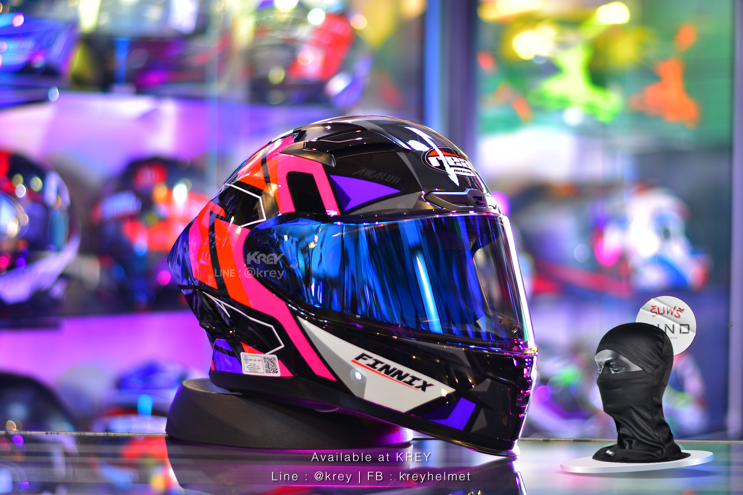 Real model Finnix Awalon Black Pink