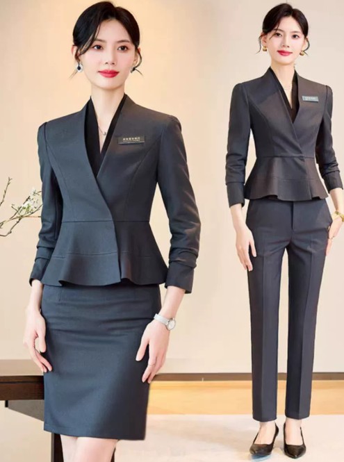 ชุดสูท ชุดพนักงานแผนกต้อนรับโรงแรม ชุดพนักงานร้านขายเครื่องประดับ ชุดพนักงานขาย