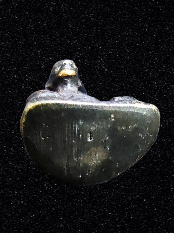 รูปหล่อโบราณ หลวงพ่อขอม วัดไผ่โรงวัว จ.สุพรรณบุรี ปี2497