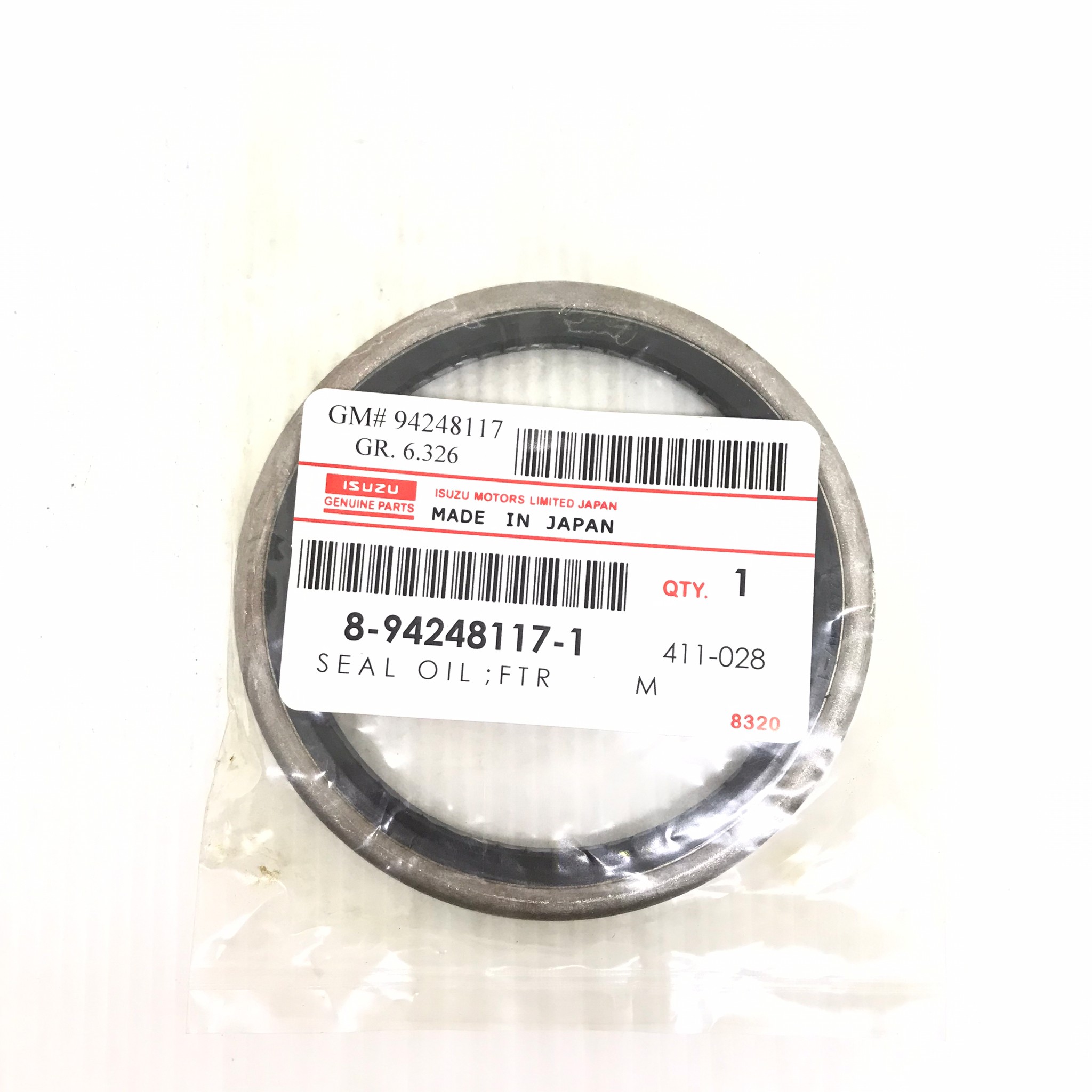 ซีลล้อหน้า ISUZU NPR 120, NQR, NQR อีซูซุ เอ็นพีอาร์ ขนาด ใน 72 นอก 90 สูง 8 มิล เบอร์ 8-94248117-1