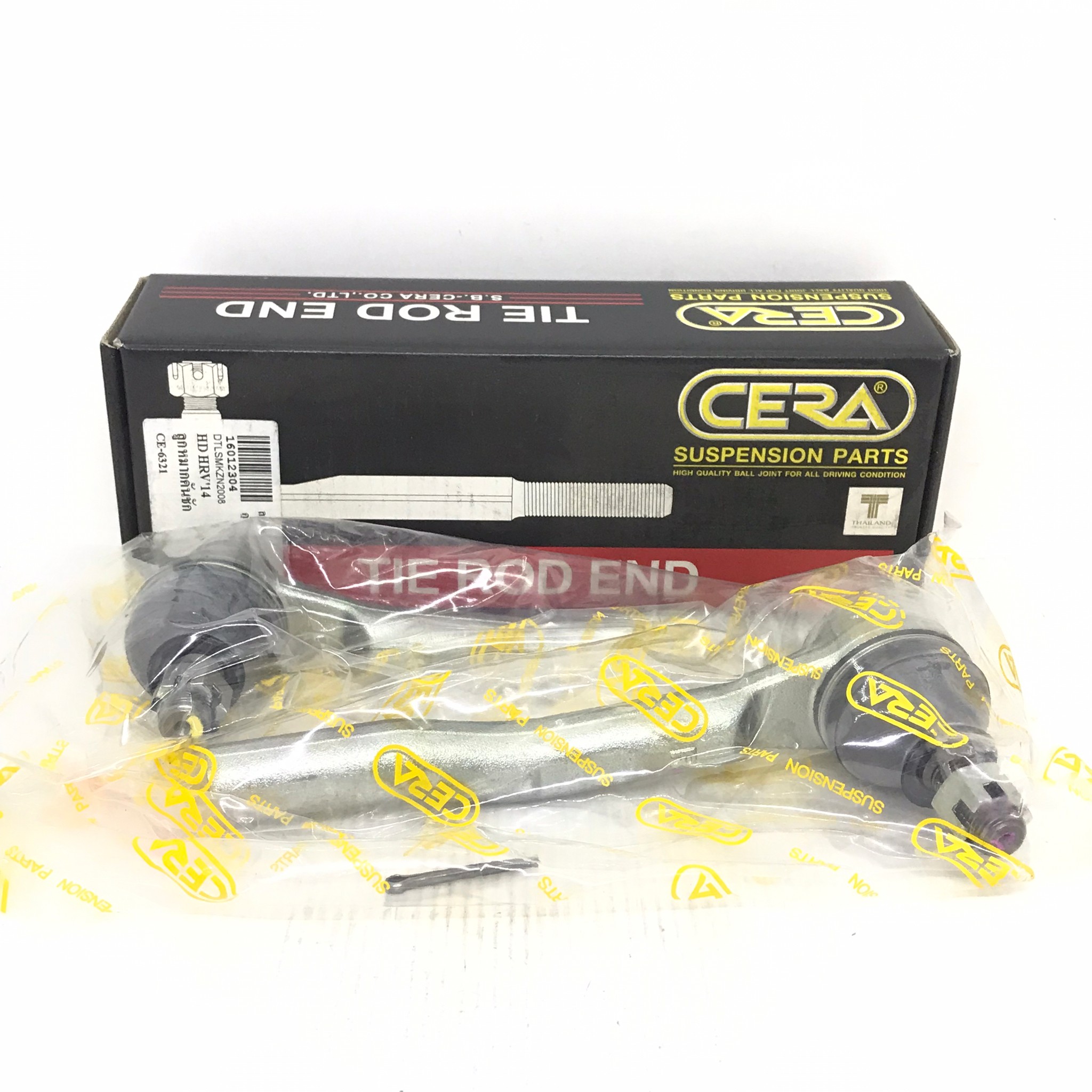 ลูกหมากคันชัก HONDA HRV ปี 2014-On ฮอนด้า / เบอร์ CE-6321 / H53540-T7J-003 / H53560-T7J-003 / ยี่ห้อ CERA (TIE ROD END) 1 คู่