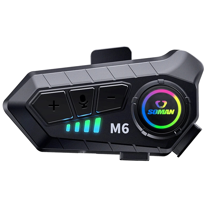 บูลทูธติดหมวก SOMAN model M6