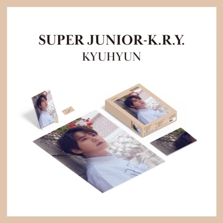 ( Pre-Order ) Super Junior K.R.Y. Puzzle Package ( Kyuhyun ver ) มี Poster พับภายในกล่อง * จำนวนจำกัด * วางจำหน่าย 7 / 8 / 2020