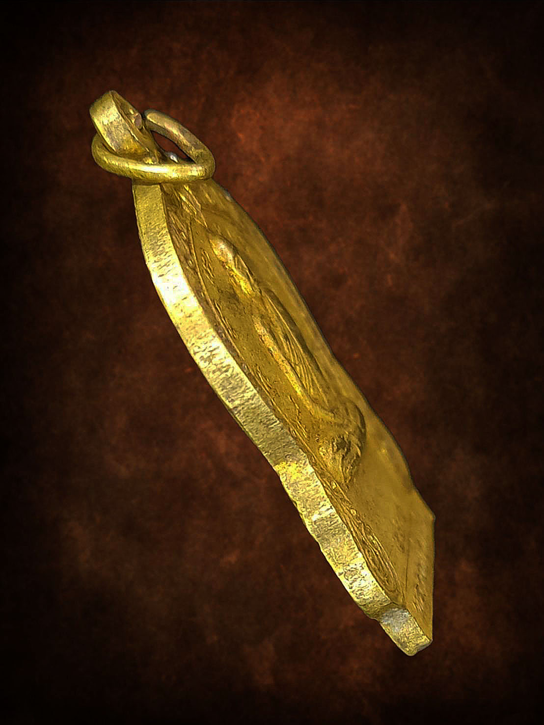 เหรียญ หลวงพ่อเต้า เขมโก วัดเกาะวังไทร จ.นครปฐม หลังหลวงพ่อแช่ม วัดตาก้อง นครปฐม ปี 2519