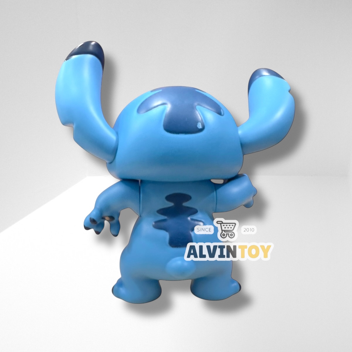 โมเดล Stitch - สติทช์ ตัวใหญ่ ขนาดความสูง 20.5 ซม.วัสดุซอร์ฟไวนิล