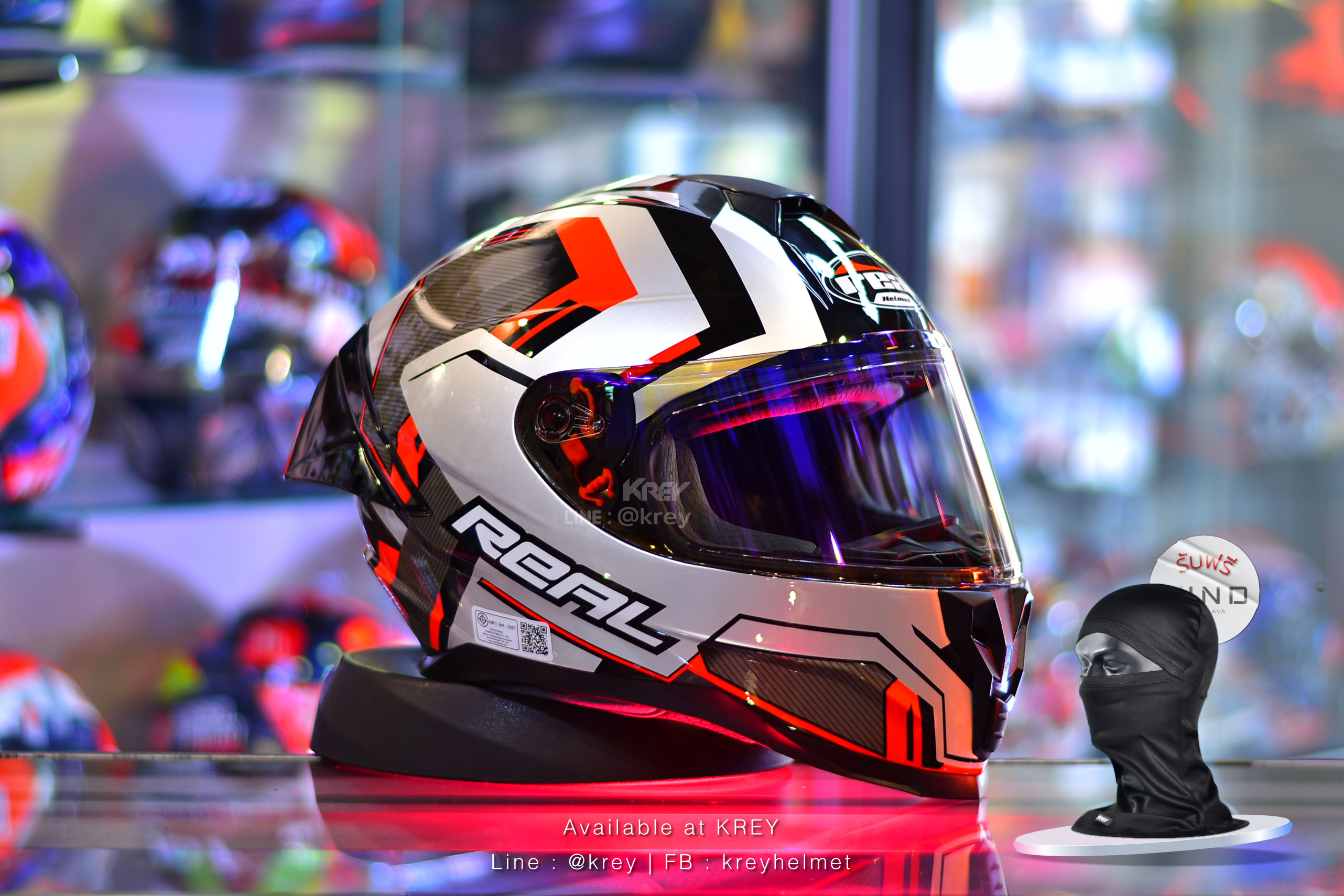 Real model Falcon Cyberwave Grey Red