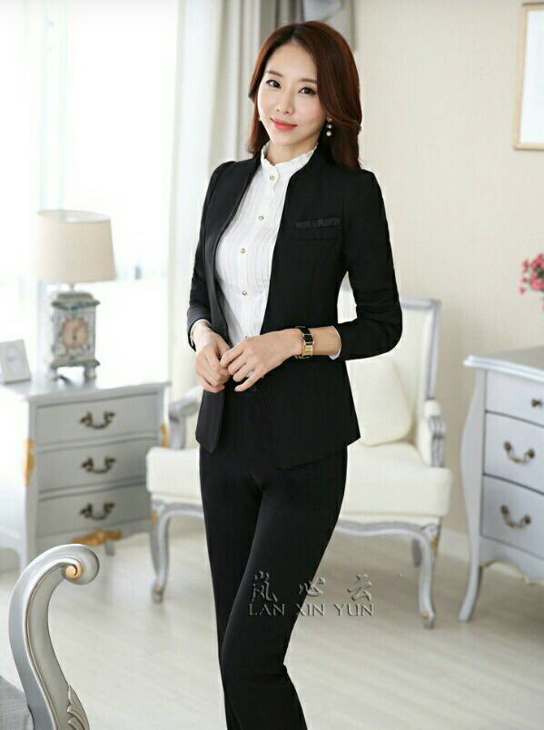 ชุดสูท ชุดพนักงานต้อนรับ ชุดออฟฟิศ