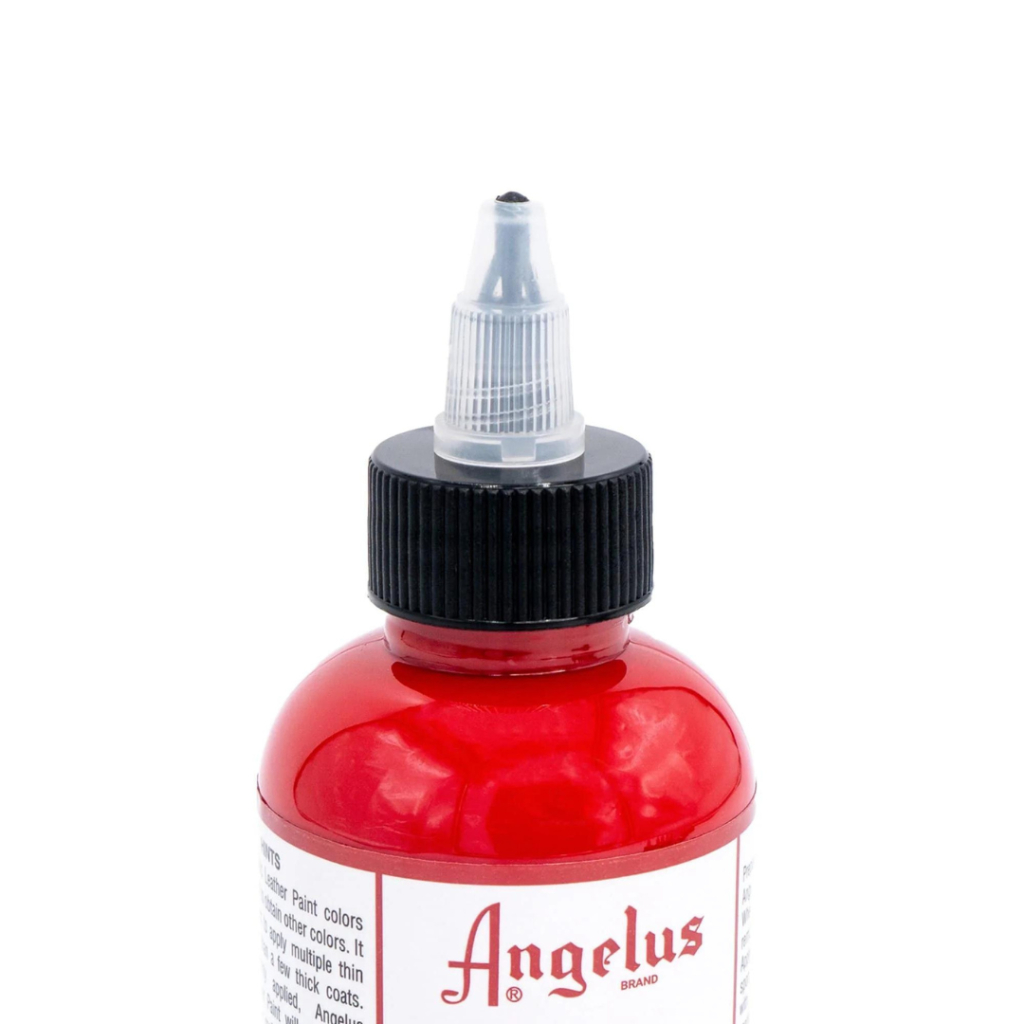 ฝาเกลียวพลาสติกสีดำ ขนาด24mm สำหรับขวดสี Angelus 4oz