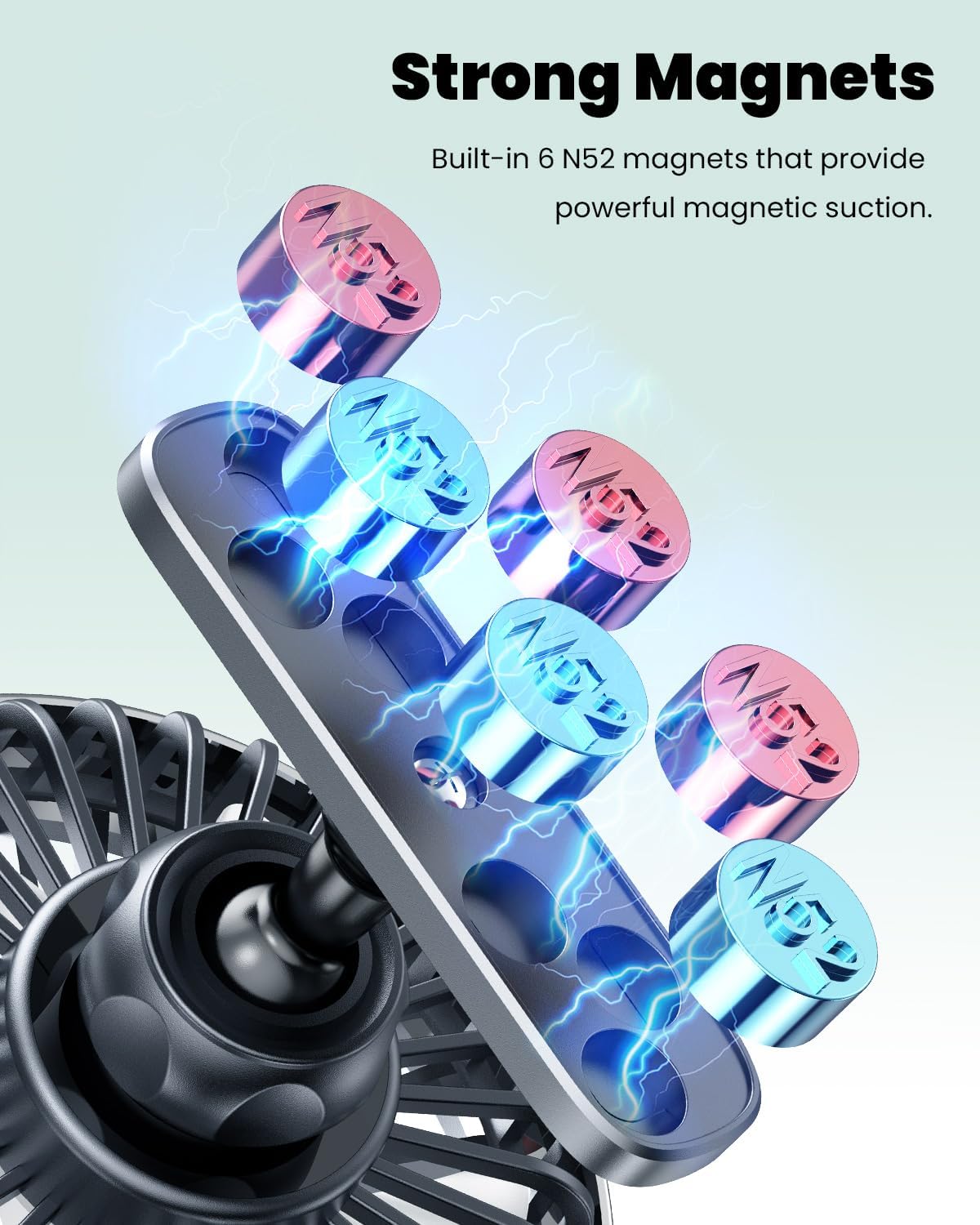 Magnetic Golf USB Fan