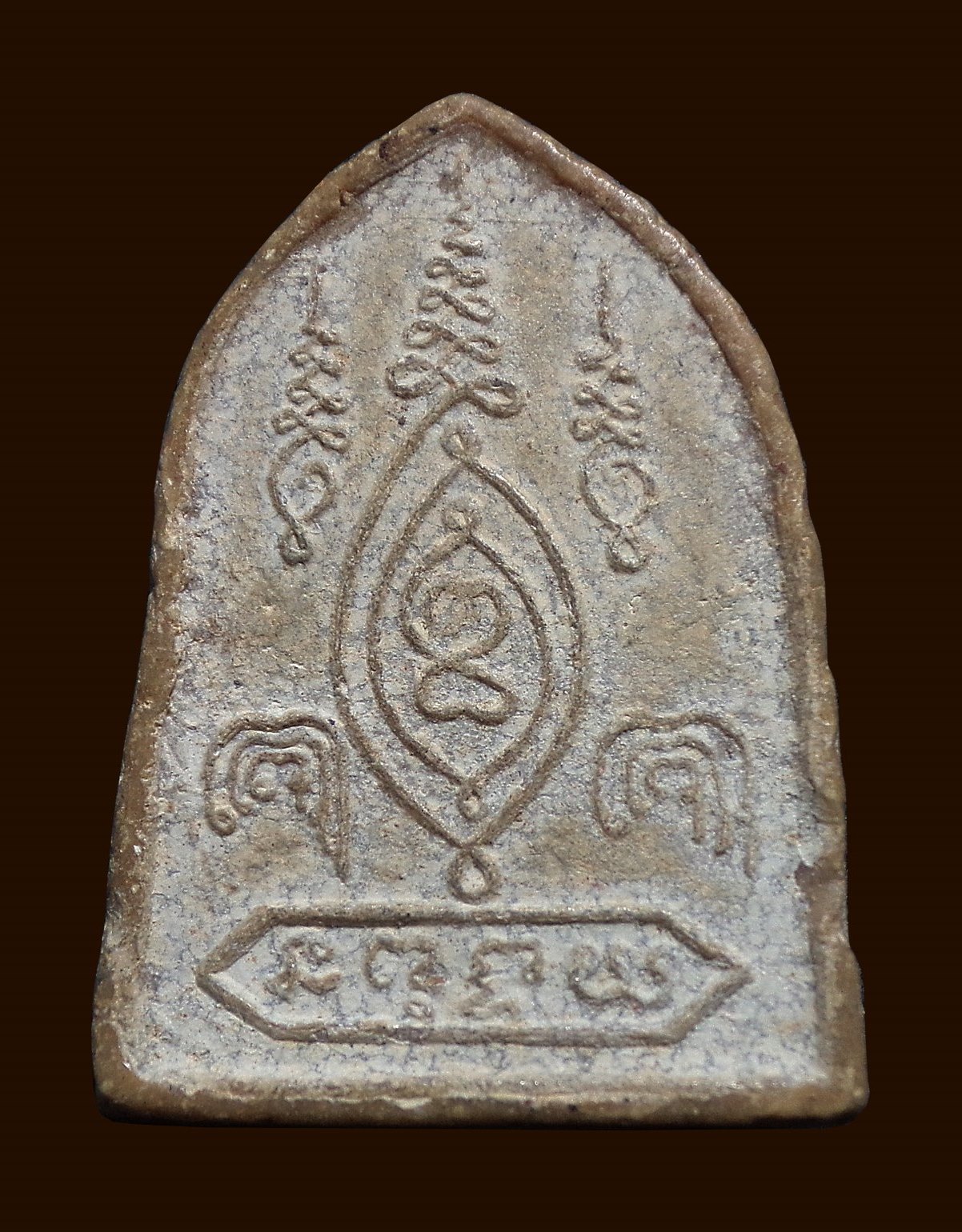 พระผงพุทธคุณ รูปเหมือนหลวงพ่อแจ่ม วัดด่านสำโรง จ.สมุทรปราการ