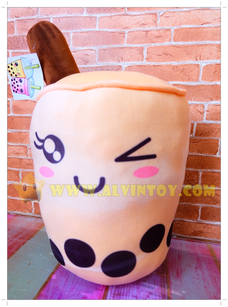 ตุ๊กตาชานมไข่มุกนุ่มนิ่ม 30 ซม.